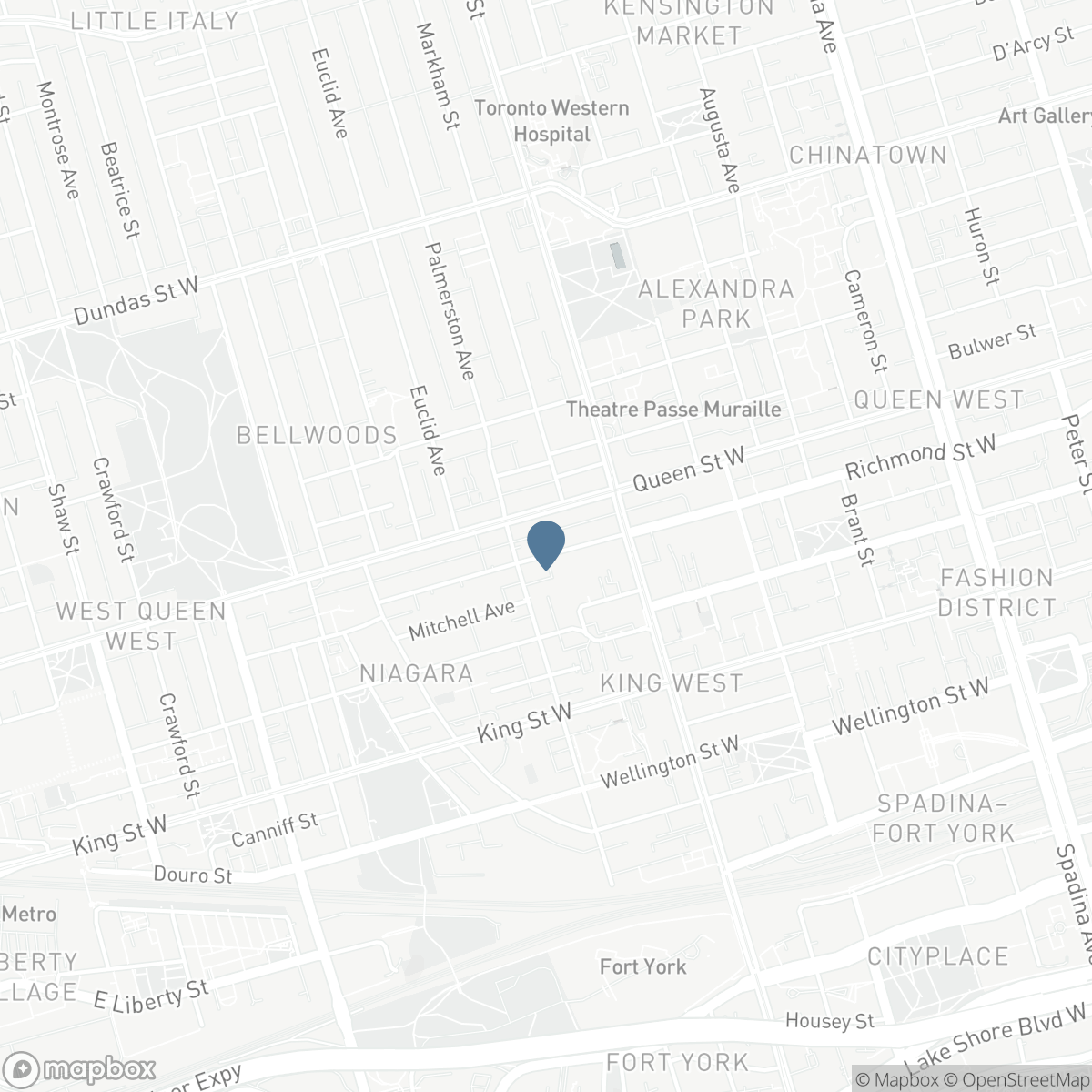 676 RICHMOND Street W Unit# 105, Toronto, Ontario M6J 1C3